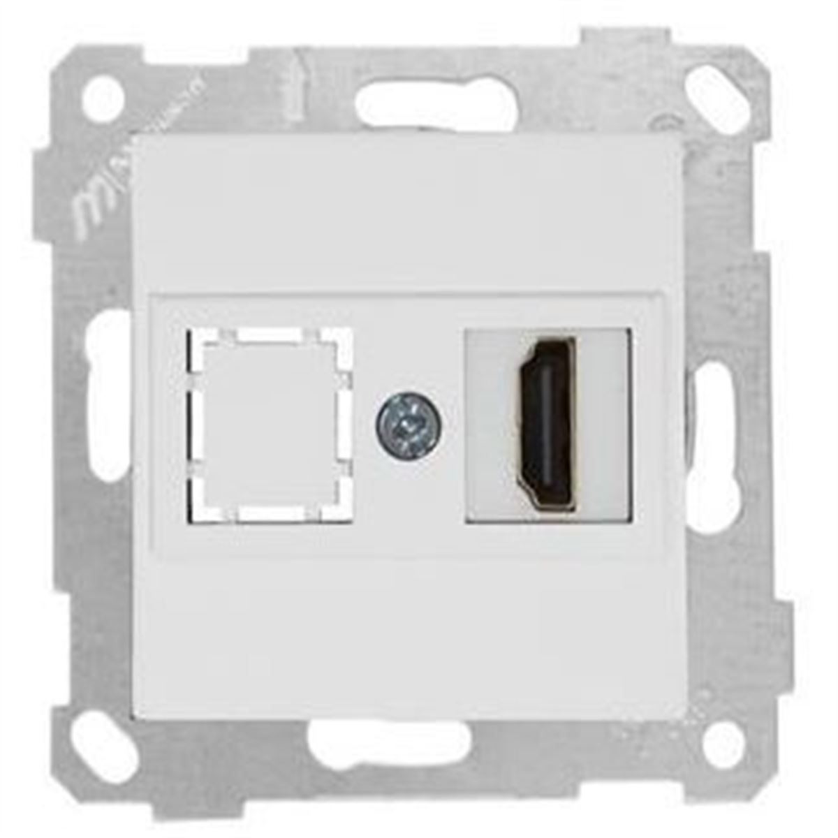 RİTA MEK TUŞ 1 ÇIKIŞLI (RJ45) FİBER OPTİK PRİZ BEY 1